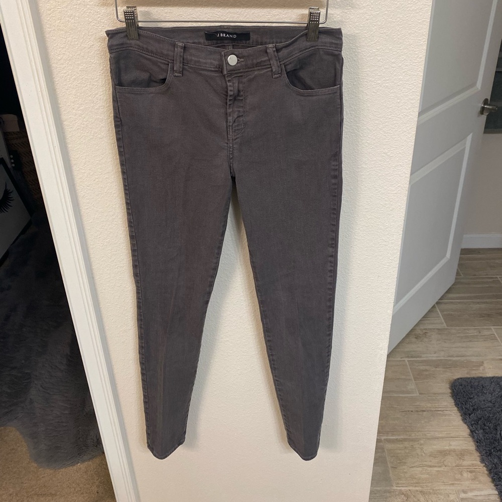 J Brand Charcoal Denim Pants